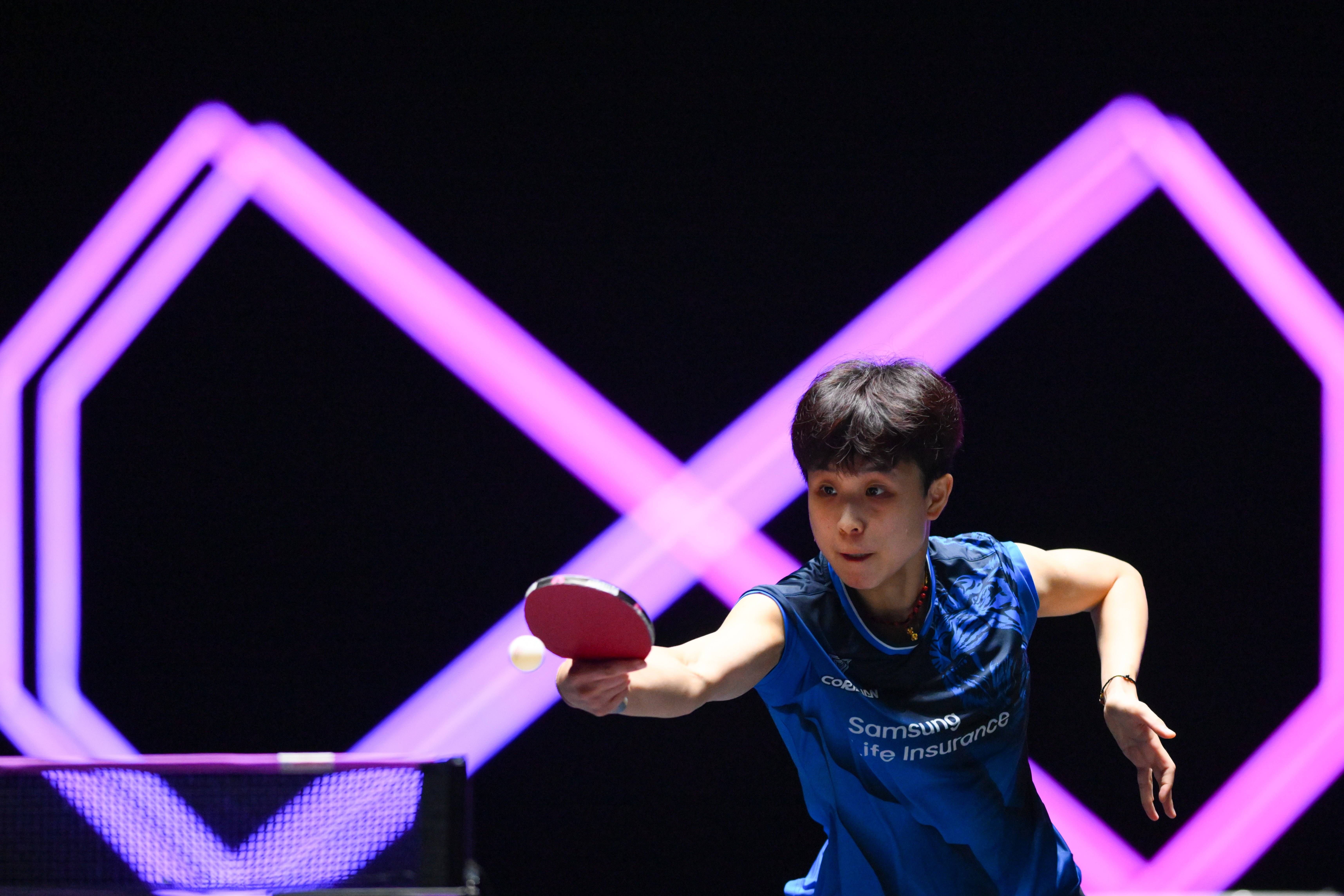 （体育）乒乓球——WTT澳门冠军赛：蒯曼晋级女单16强