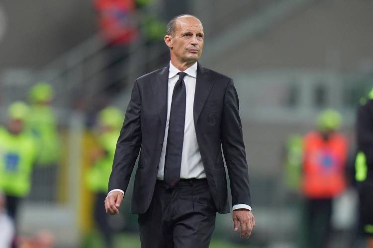 官方：阿莱格里被停赛1场+罚款1万欧 米兰俱乐部被罚款5000欧