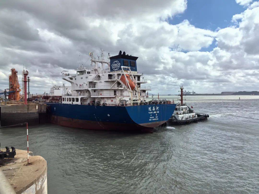 首船！“东帝汶—泉州”凝析原油直达接卸