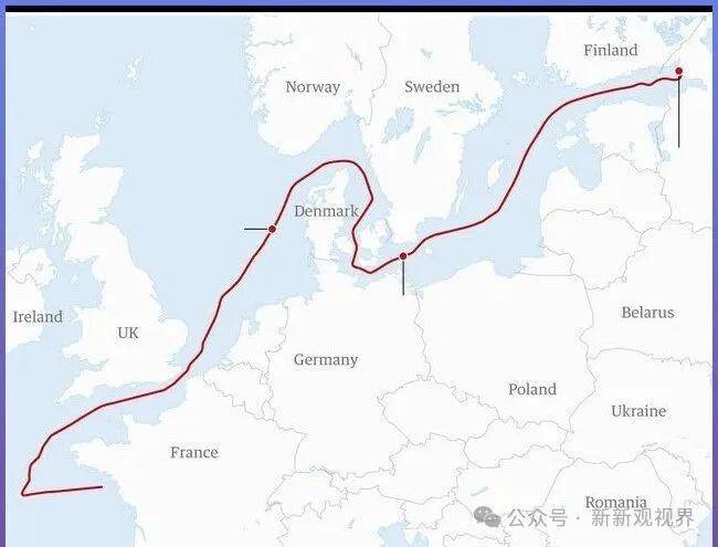 公海抢船算哪门子制裁？法国海军扣押11万吨俄油轮运75万桶印度原油，莫斯科震怒数小时后紧急放人放船
