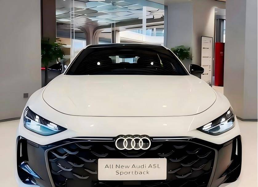 启动英文标，上汽奥迪老路重跑