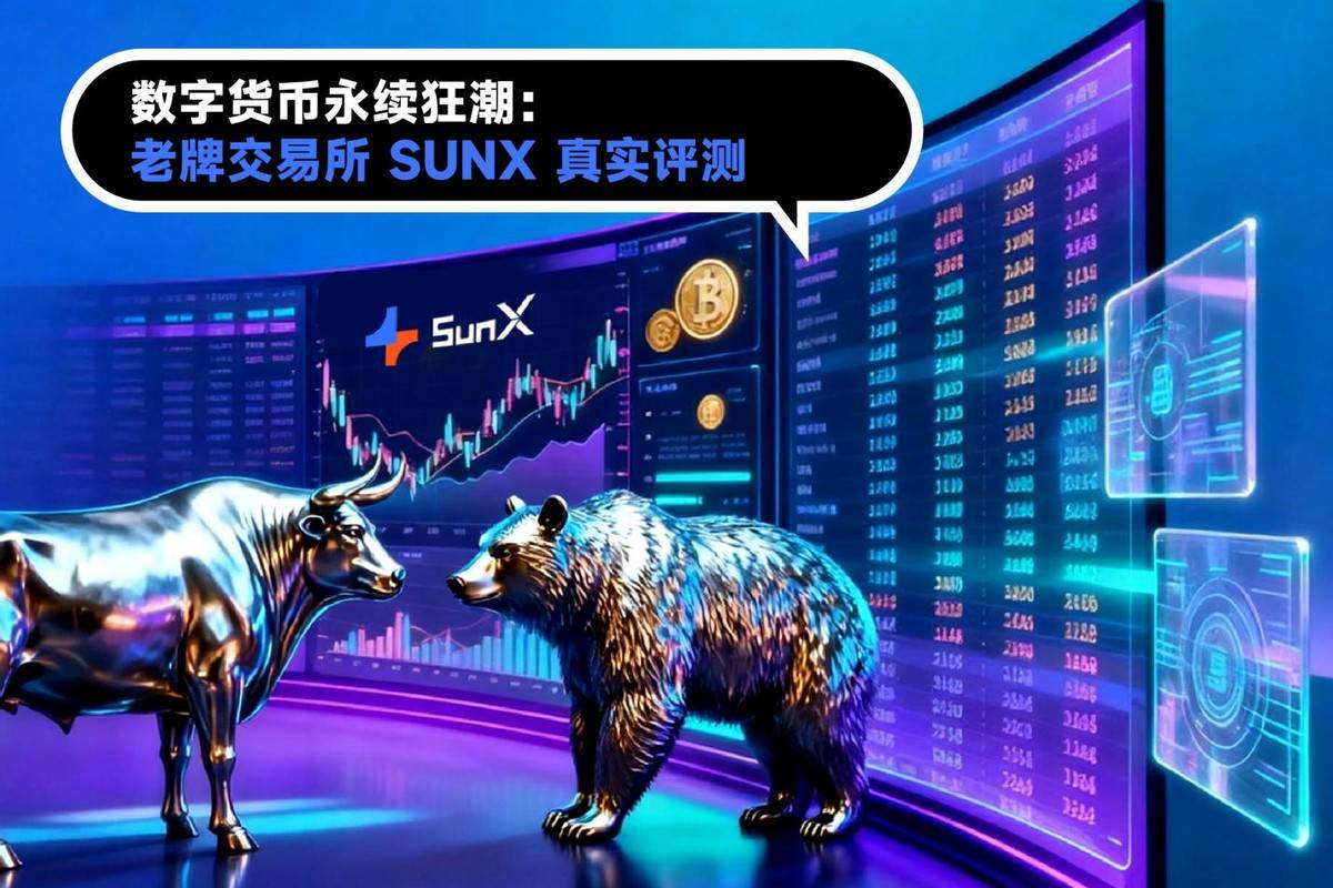 数字货币永续狂潮：老牌交易所 SUNX 真实评测
